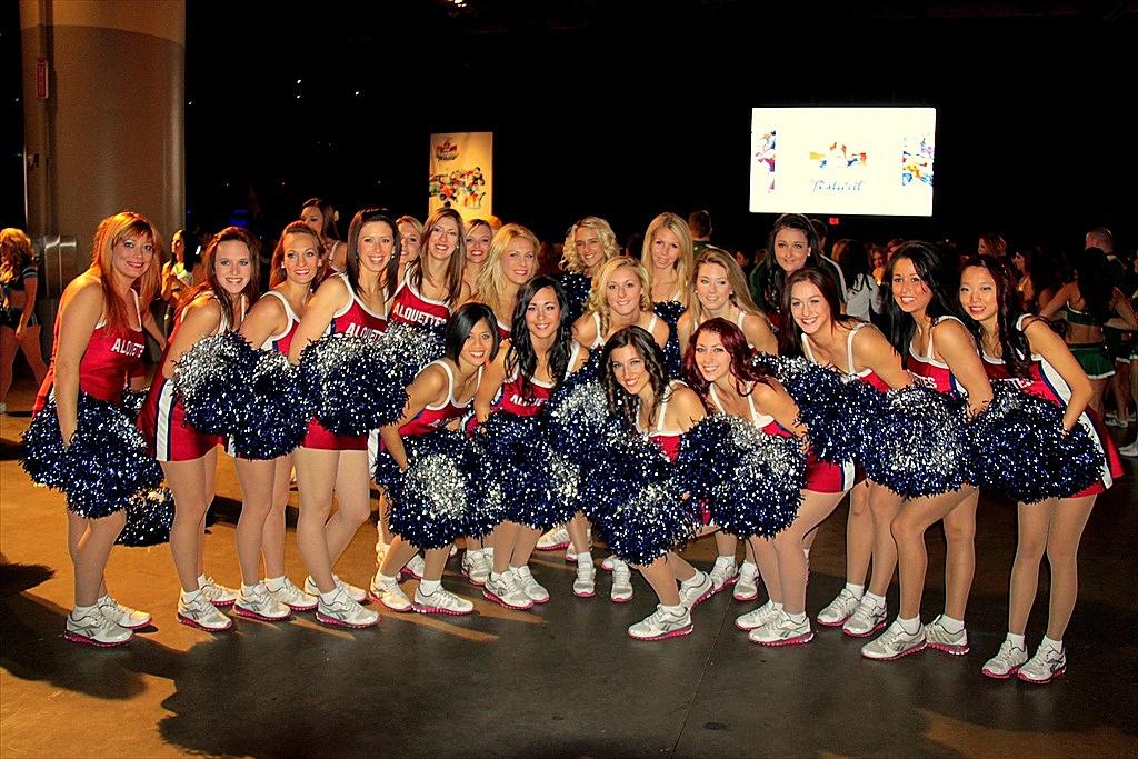 CFL Cheerleaders at the Grey Cup