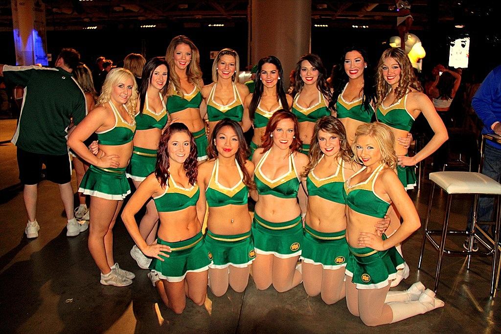 CFL Cheerleaders at the Grey Cup