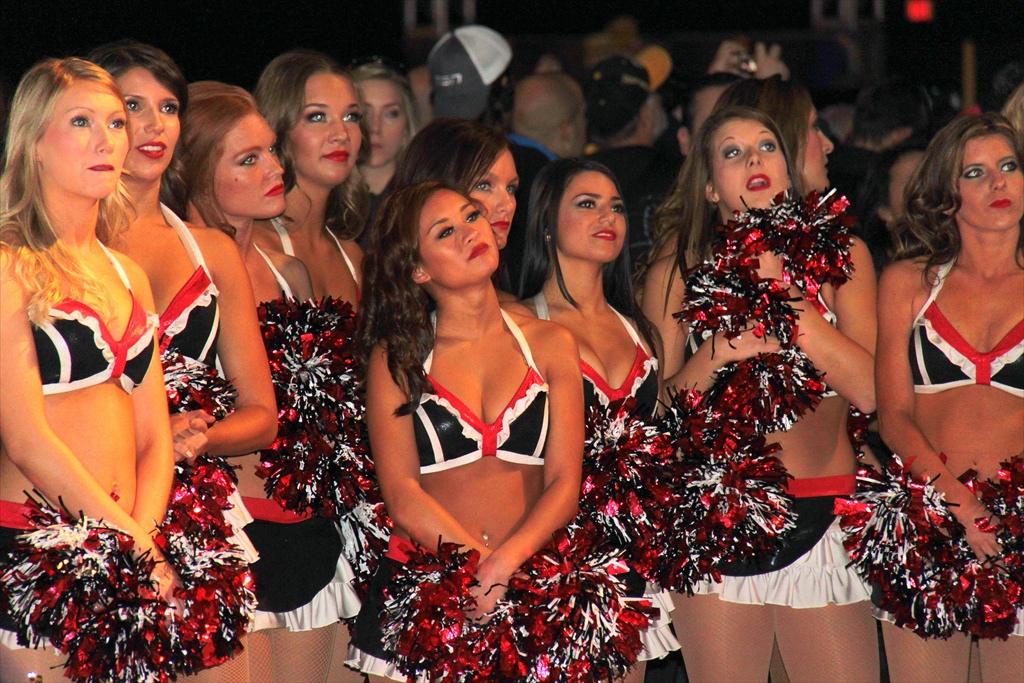 CFL Cheerleaders at the Grey Cup