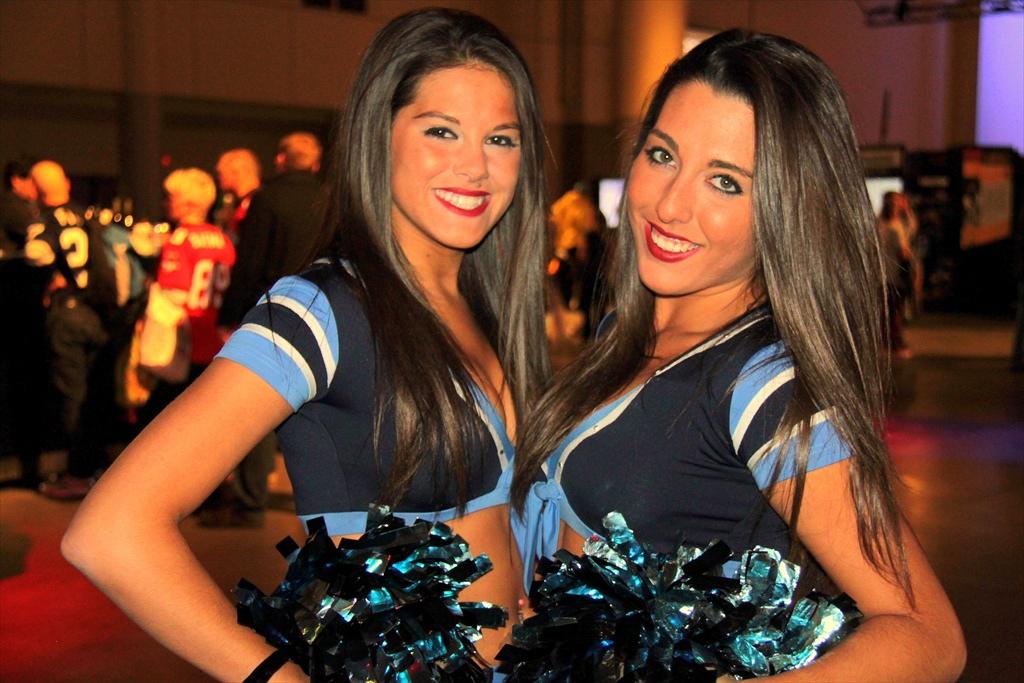 CFL Cheerleaders at the Grey Cup