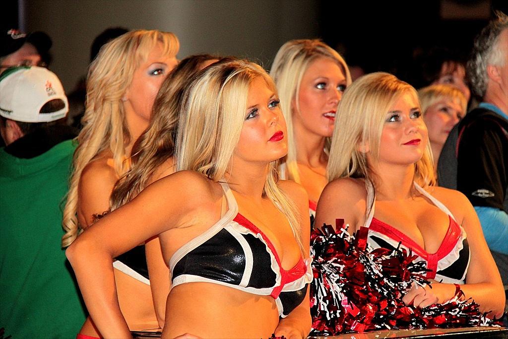 CFL Cheerleaders at the Grey Cup