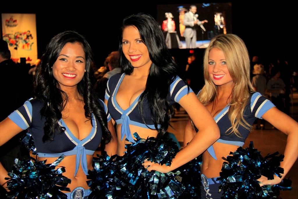 CFL Cheerleaders at the Grey Cup