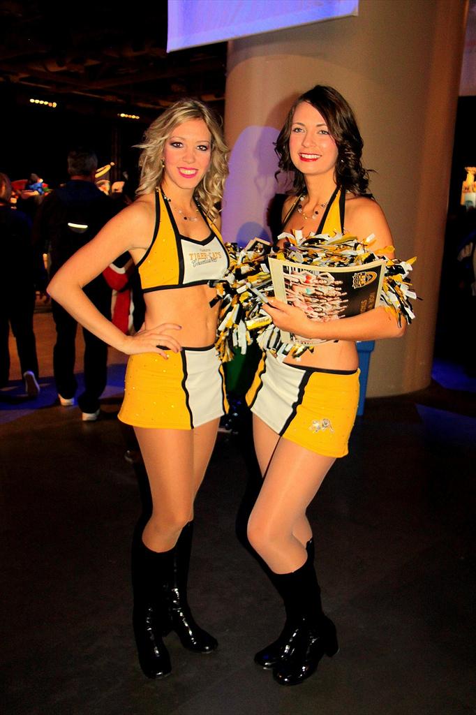 CFL Cheerleaders at the Grey Cup