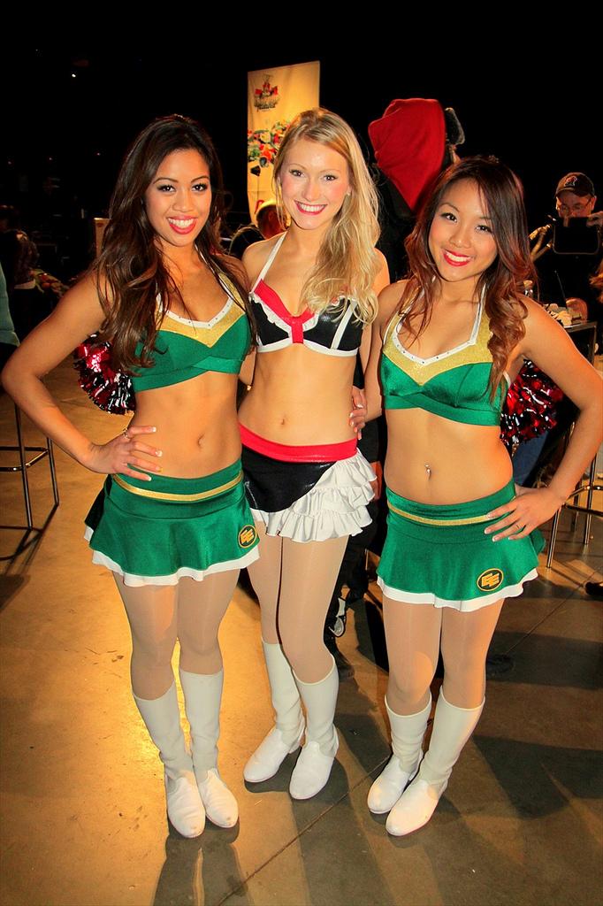 CFL Cheerleaders at the Grey Cup