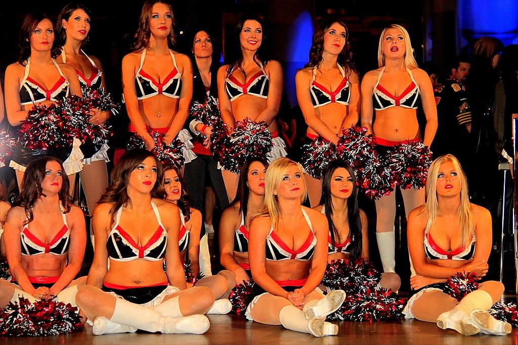 CFL Cheerleaders at the Grey Cup