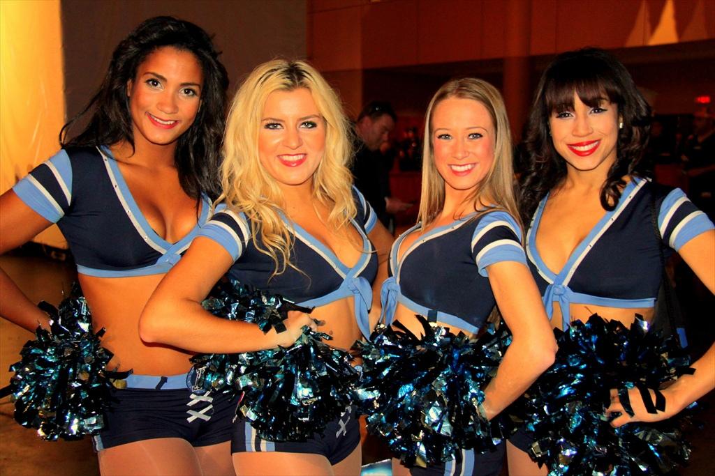 CFL Cheerleaders at the Grey Cup