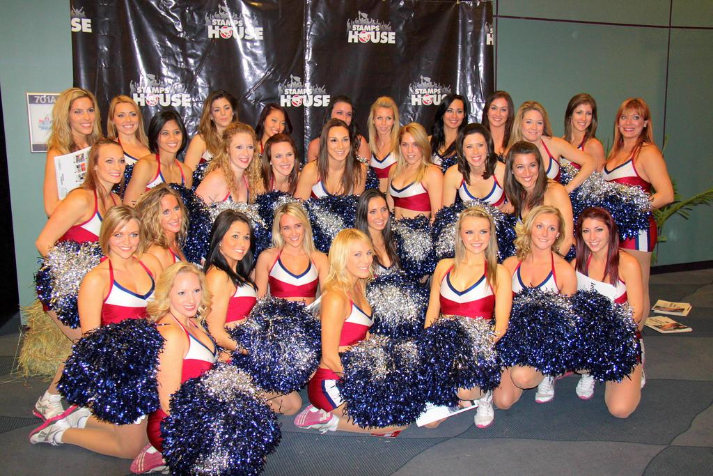 CFL Cheerleaders at the Grey Cup