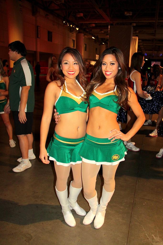 CFL Cheerleaders at the Grey Cup