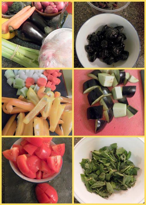 Sicilian style spicy chicken - collage2