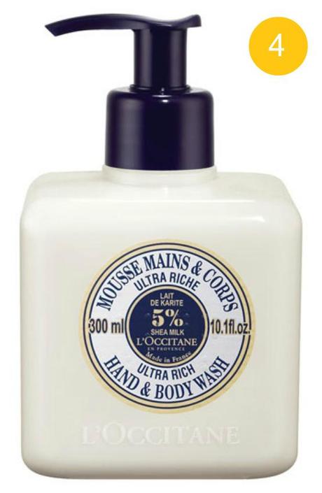 NookAndSea-Blog-Fancy-Soaps-L'Occitane-Shea-Butter-Body-Wash-Pump-Liquid-Hand