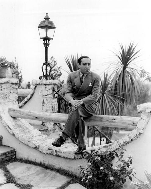EL_Ernst Lubitsch outside his Bel Air home  1935