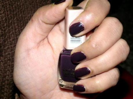 Lakme Cremes Nail Paint in 242 - An Eggplant/Brinjal Purple Shade