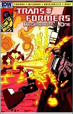 Transformers: Regeneration One #86 Cover