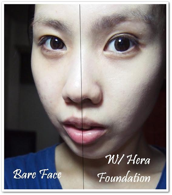 Review on HERA HD Fix Foundation (SPF15 PA+) + FOTD