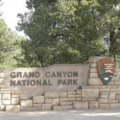Entrance of Grand Canyon National Park South Rim