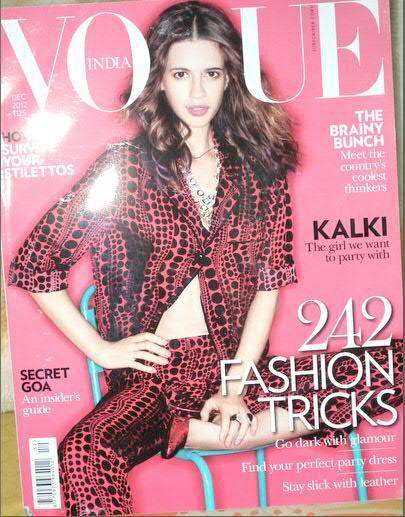 Vogue India December 2012 - Kalki Coechlin
