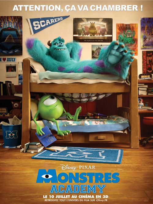 New Monsters University Posters - Disney Prequel