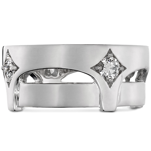 Hearts on Fire Men's Wedding Band