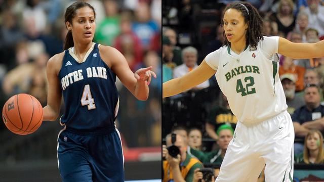 #5 Notre Dame host #3 Baylor in a rematch of the 2012 Women's National Championship game.