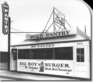 Evolution of Bobs Big boy logo and collectables