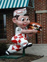 Evolution of Bobs Big boy logo and collectables