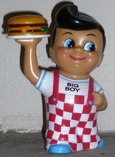 Evolution of Bobs Big boy logo and collectables