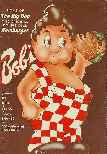 Bob's Big Boy menu 1