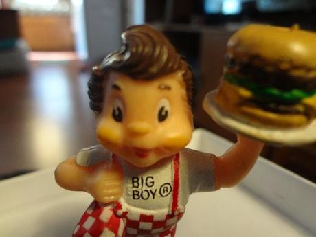 Tiny Two inch BIG BOY Doll 1984 Figure Toy Figurine RARE collectable Bobs Frischs action Box Room