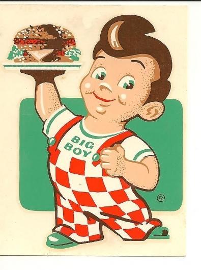 Evolution of Bobs Big boy logo and collectables