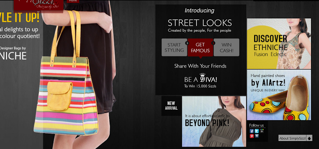 SimplySizzl.in: Create A Look