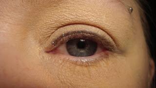 NYC new york city showtime glitter eyeliner