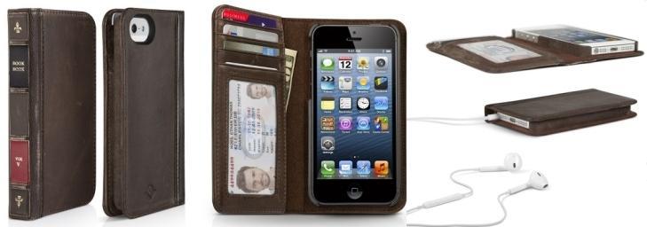 BookBook Leather Case for iPhone 5