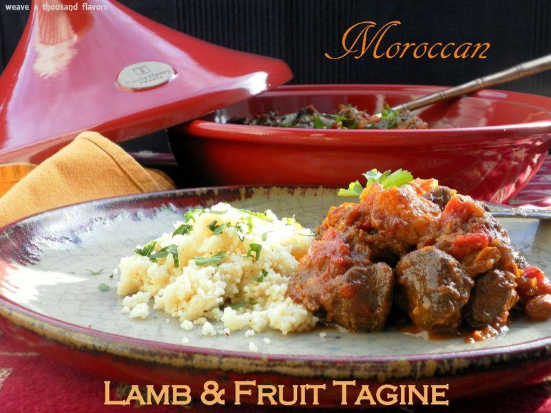 Moroccan Lamb & Fruit Tagine