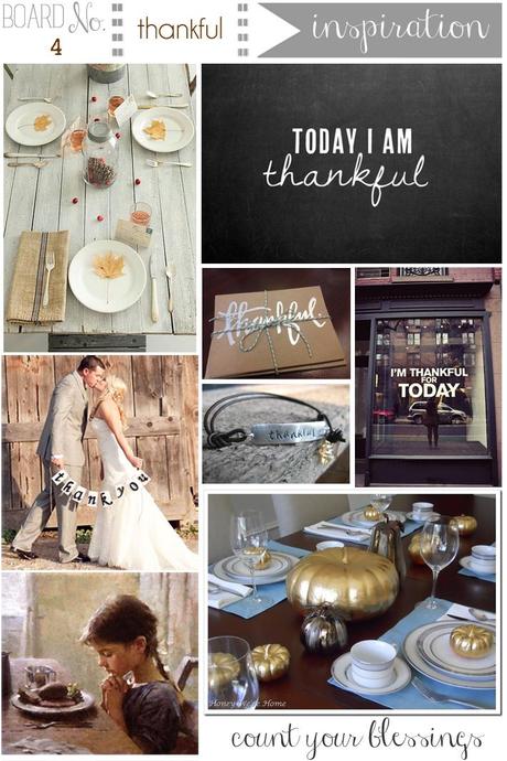{inspiration board} No. 4 thankful