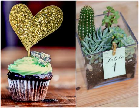 {Behind the Scenes} Part 2 - Green & Glam Styled Shoot