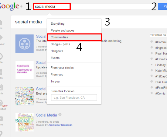 Google+ Communities