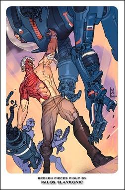 Broken Pieces #5 Milos Slavkovic Pinup