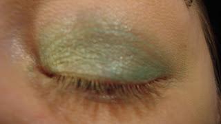 Green eyelook