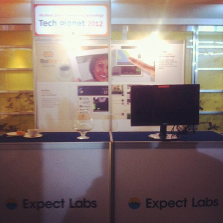 Expect Labs Booth At Tech Planet 2012…Gangnam Style!