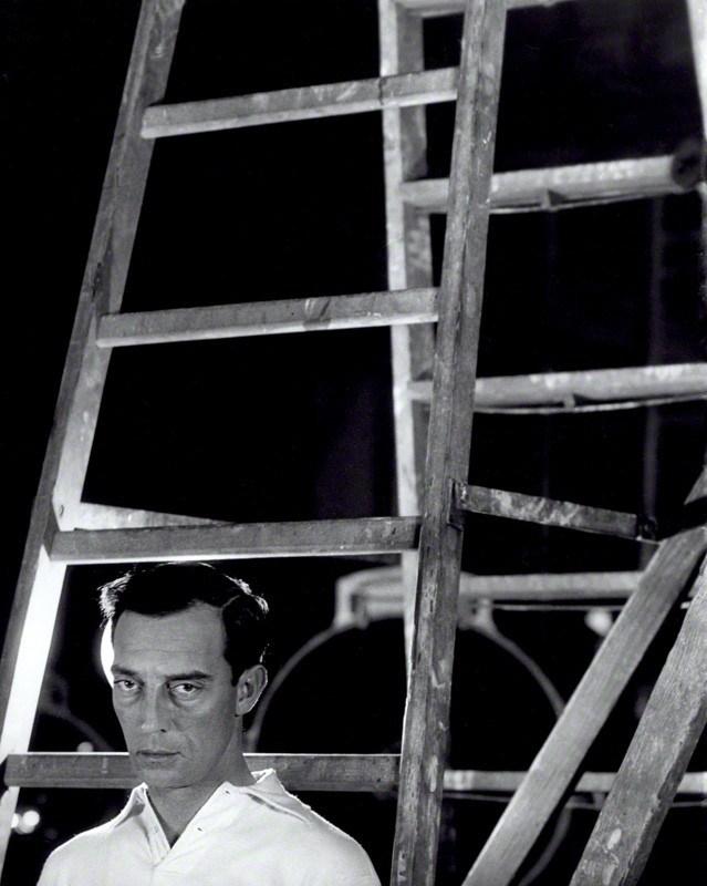 NPG x40625; Buster Keaton by Cecil Beaton