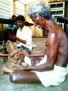 The Art of Creating Ganesha Idols