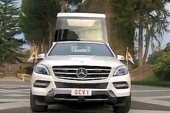 Mercedes Delivers New Popemobile