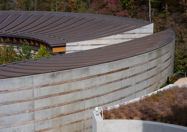 photo of the architecture at Crystal Bridges Museum of American Art