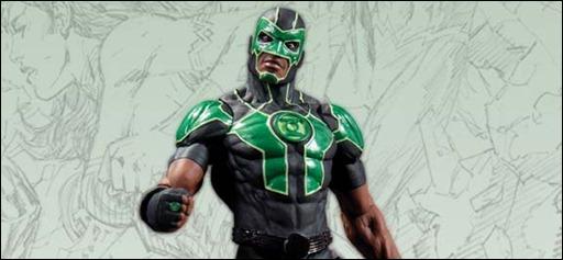 GREEN LANTERN SIMON BAZ ACTION FIGURE