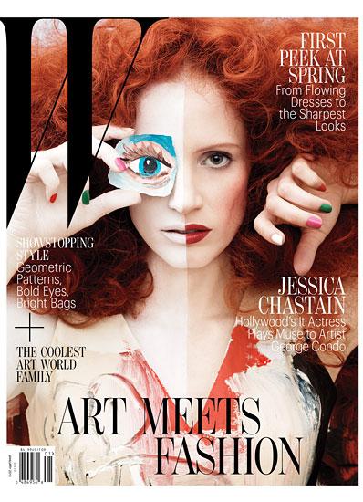 Jessica Chastain as Art