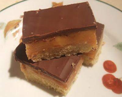Day 9: Caramel Chocolate Shortbread with Helen
