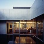Square Skylight House by NKS Architects