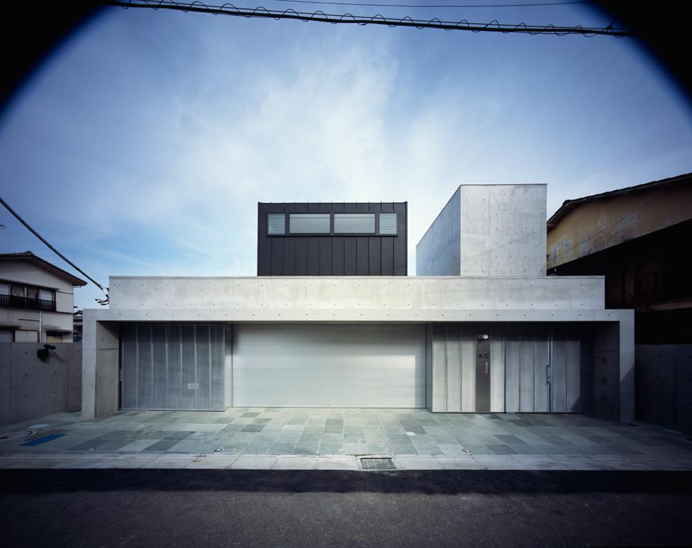 Square Skylight House by NKS Architects