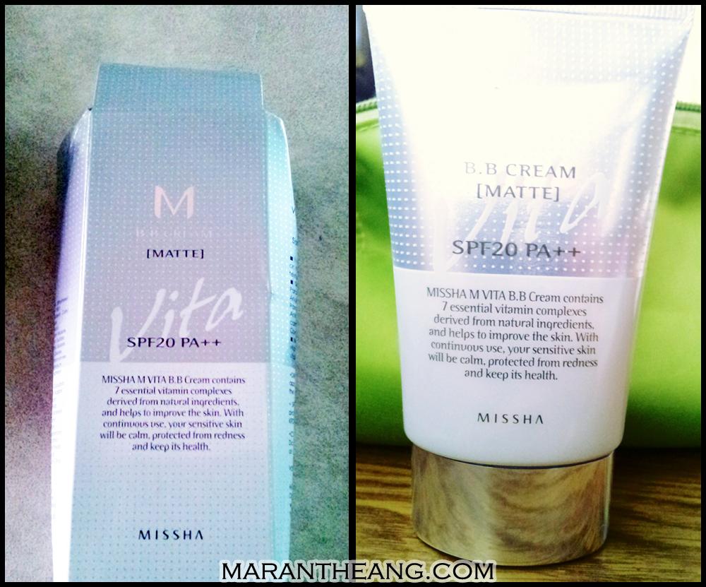 Product Review: Missha M Vita Matte BB Cream