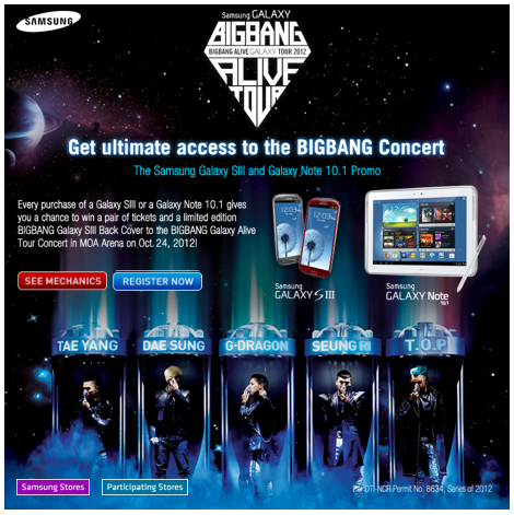 SAMSUNG Makes BIGBANG ALIVE!